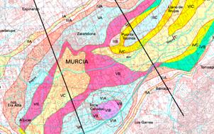 Análisis y cartografía para el estudio geotécnico del subsuelo del área metropolitana de MURCIA 